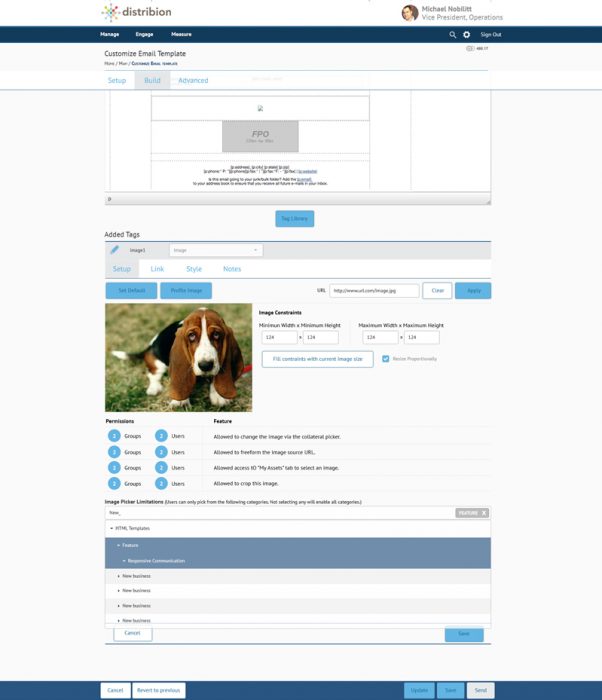 Customizations in Editor view